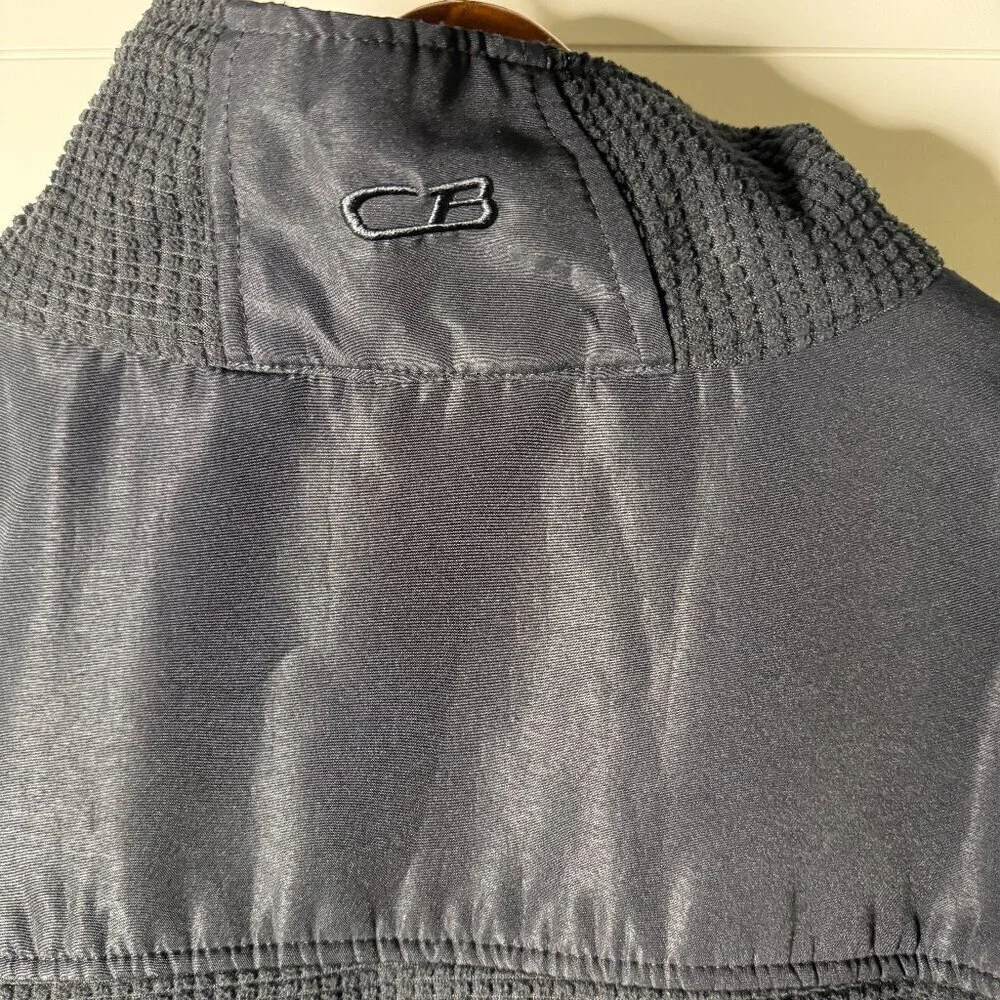 CB Sports Jacket Full Zip Black Size Large